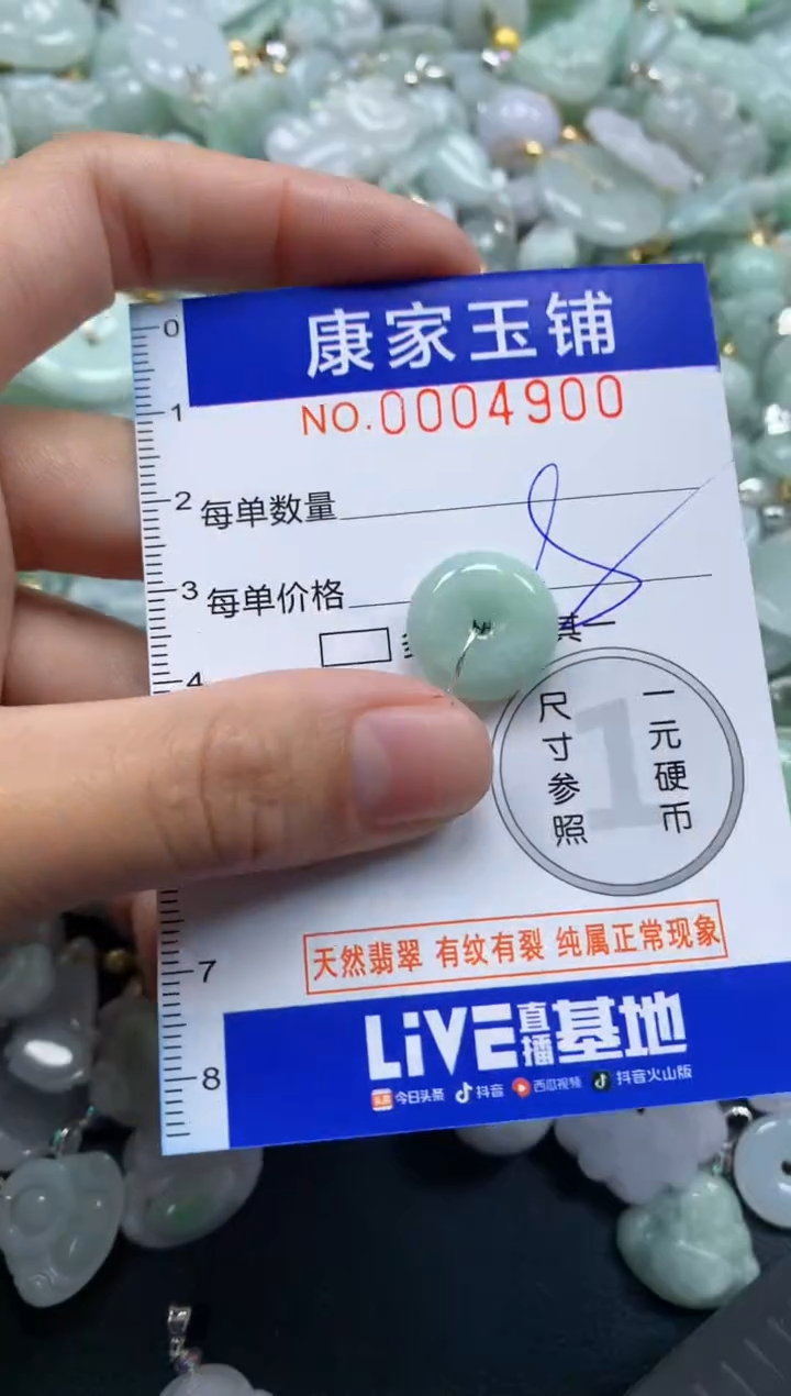 颈饰未镶嵌翡翠4900