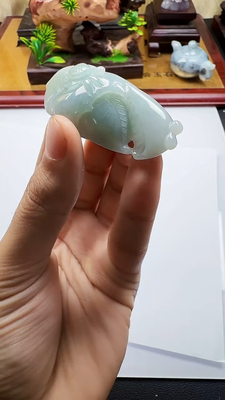 吊坠(不含链)未镶嵌翡翠1