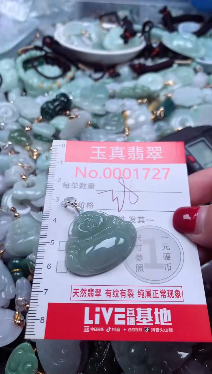 颈饰未镶嵌翡翠1727