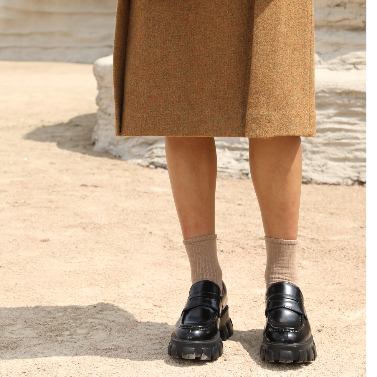 TUSCAN'S简约女款白色休闲百搭厚底时尚女鞋双鱼女鞋