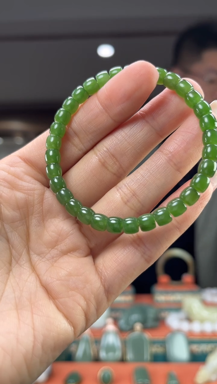 【闪购商品】和田玉颈饰未镶嵌佩佩6mm左右