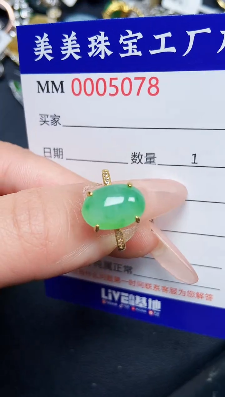 【闪购商品】翡翠颈饰银S925镶嵌5078