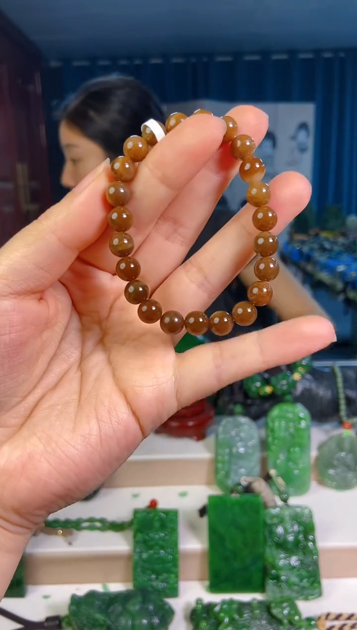 和田玉未镶嵌挂件1