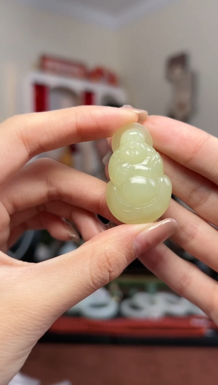 【闪购商品】和田玉颈饰未镶嵌D9- 38*25*10