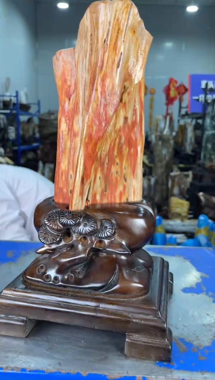 【闪购商品】硅化玉摆件未镶嵌77