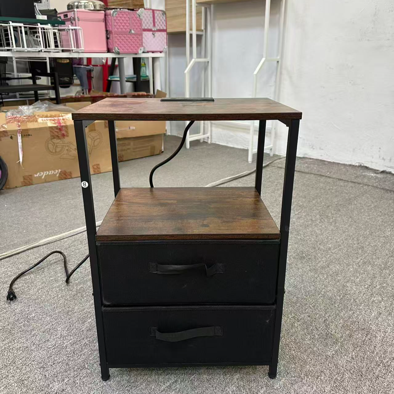 【库存】K02床头柜边几置物架（40*30*60）