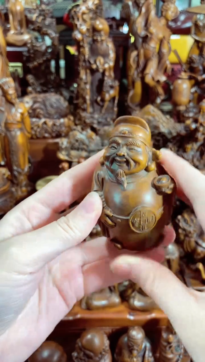 【闪购商品】木财神高端文玩礼品好物