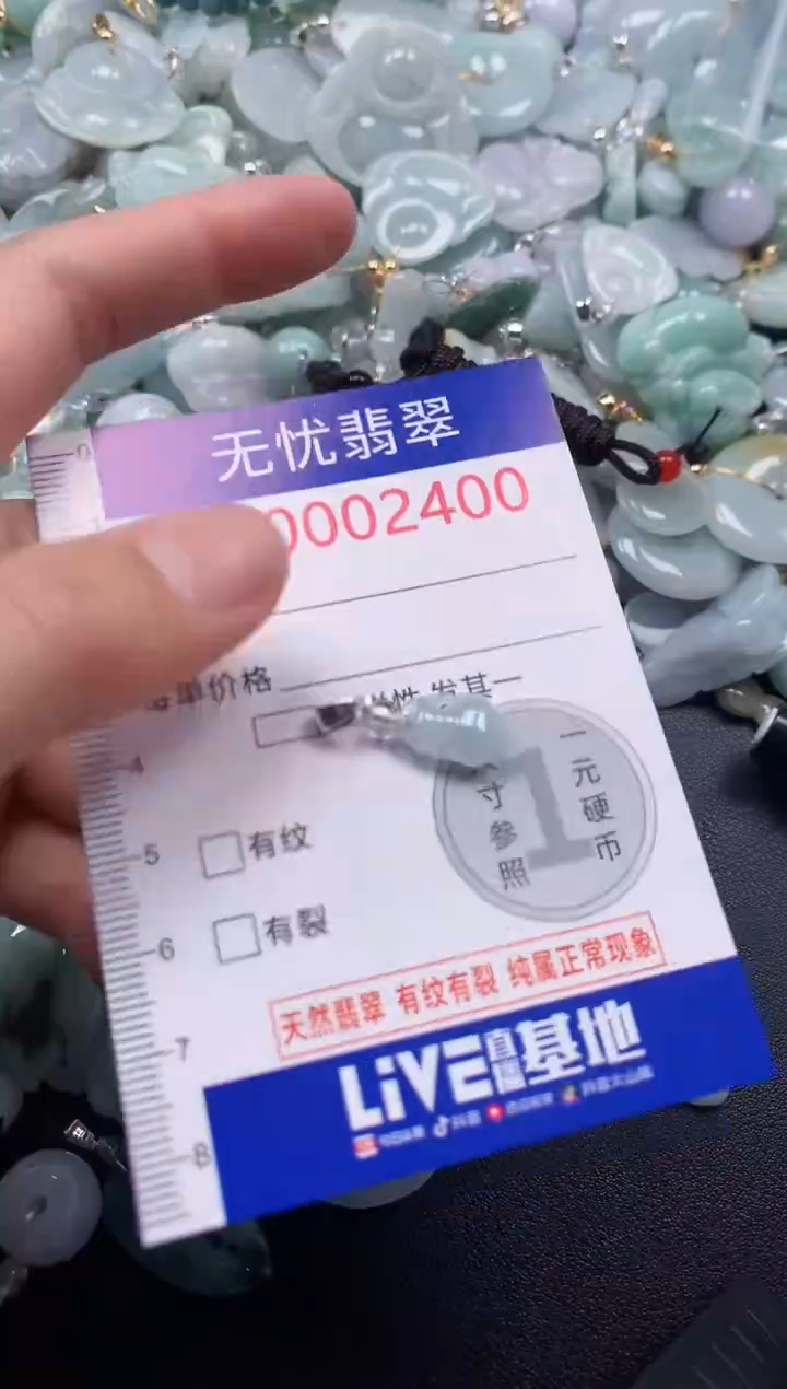 颈饰未镶嵌翡翠2401