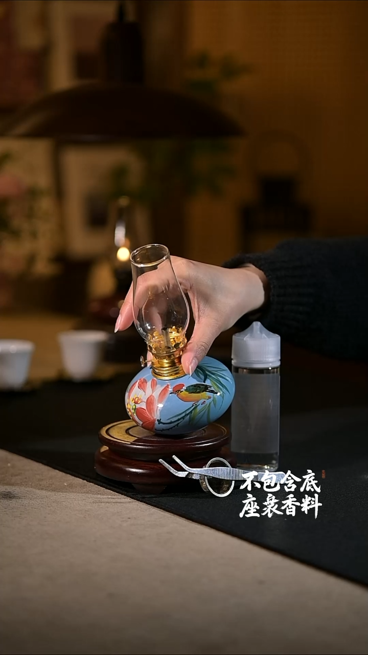 景德镇陶瓷香薰灯摆件