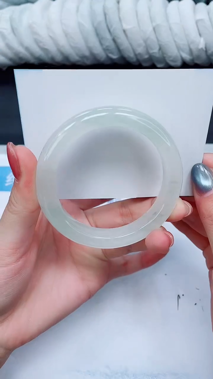 未镶嵌手镯石英质玉A30-54`55`56