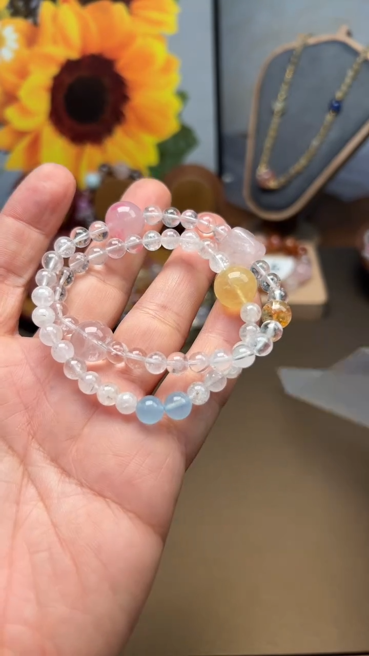 未镶嵌手链水晶1