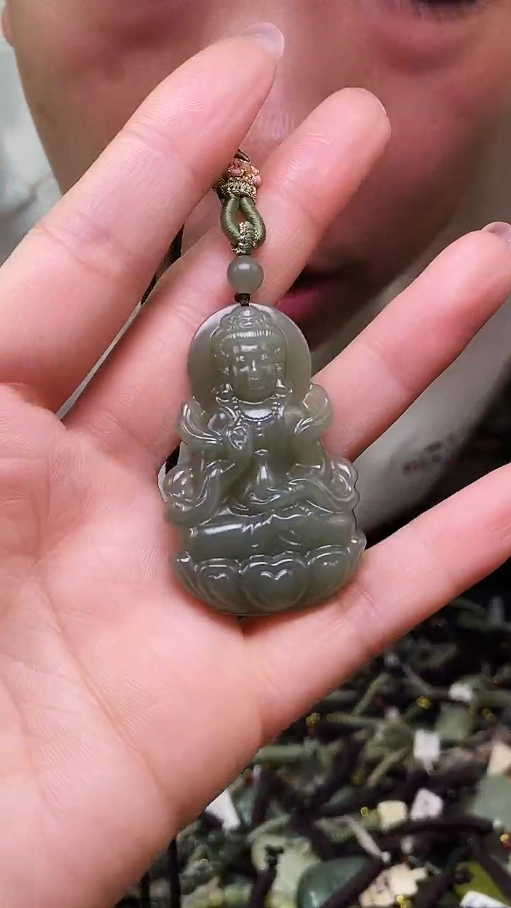 颈饰未镶嵌和田玉多样性发货，拍一发一