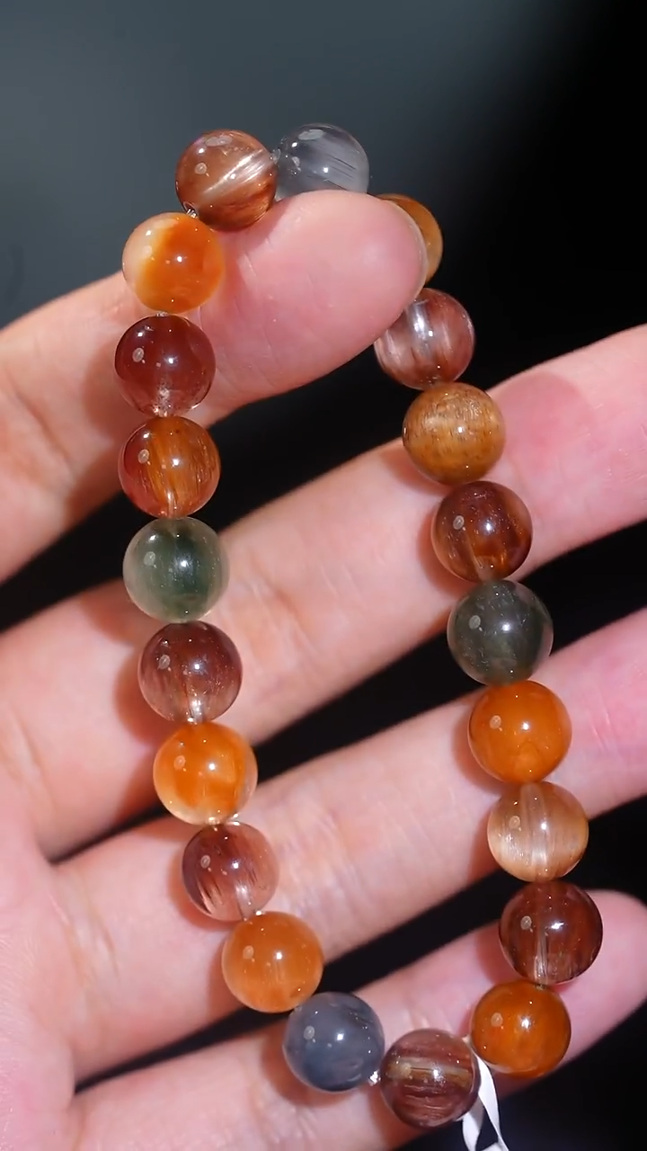 未镶嵌手串水晶7多样性发一