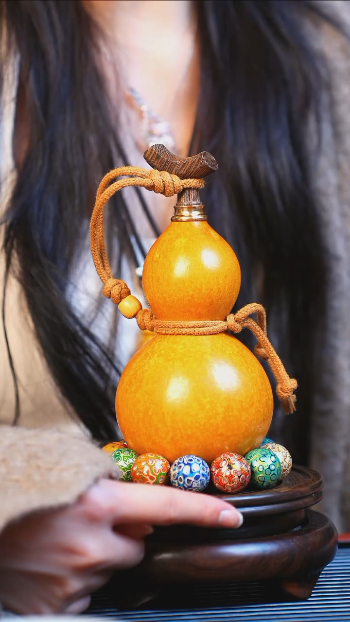 【闪购商品】JL012小师妹臻选大漆酒葫芦