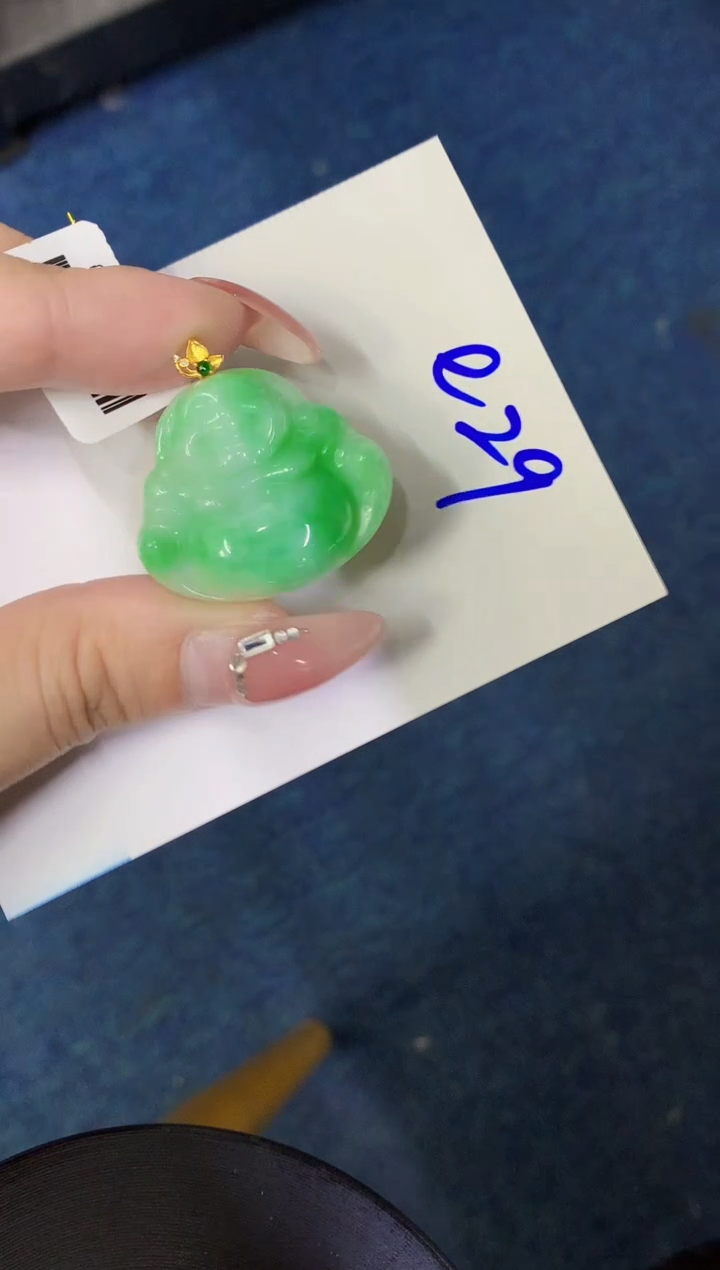 【闪购商品】翡翠颈饰18K金镶嵌000000000000