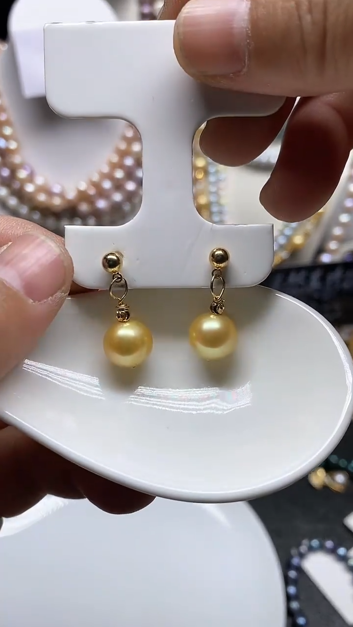 【闪购商品】淡水珍珠耳饰未镶嵌多人