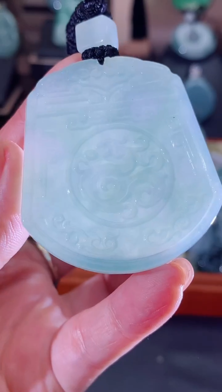 颈饰未镶嵌翡翠缅甸天然翡翠