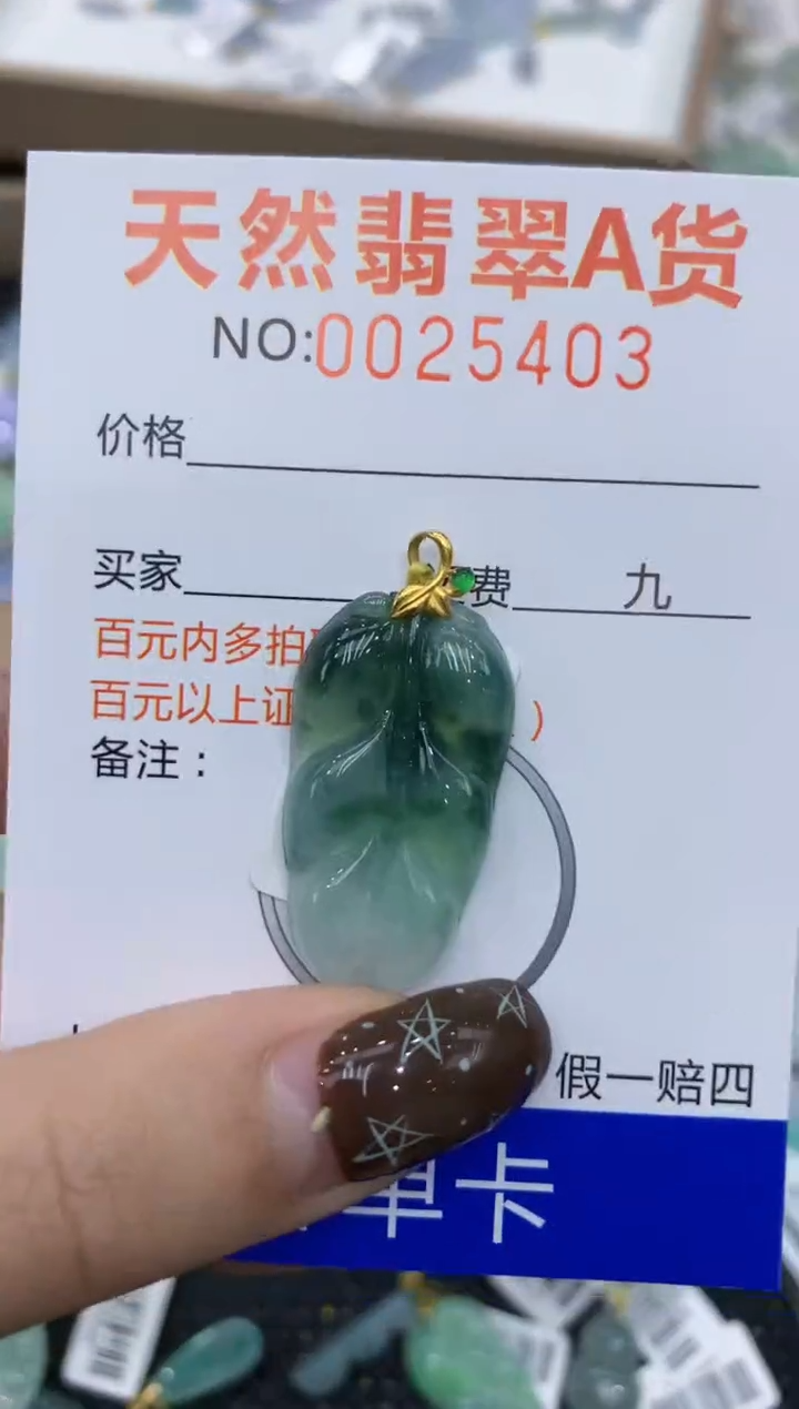 【闪购商品】翡翠颈饰18K金镶嵌11111111111