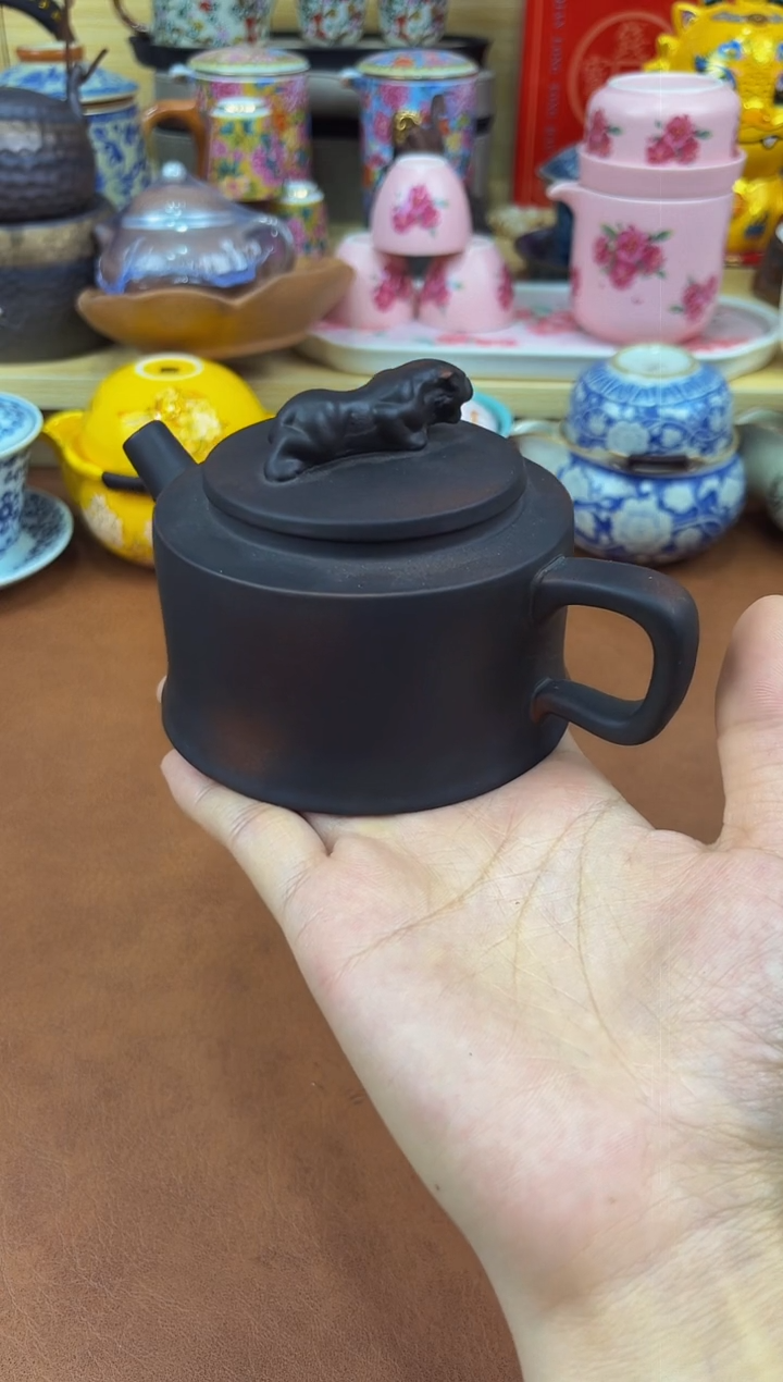 陶瓷茶具摆件旅行套组