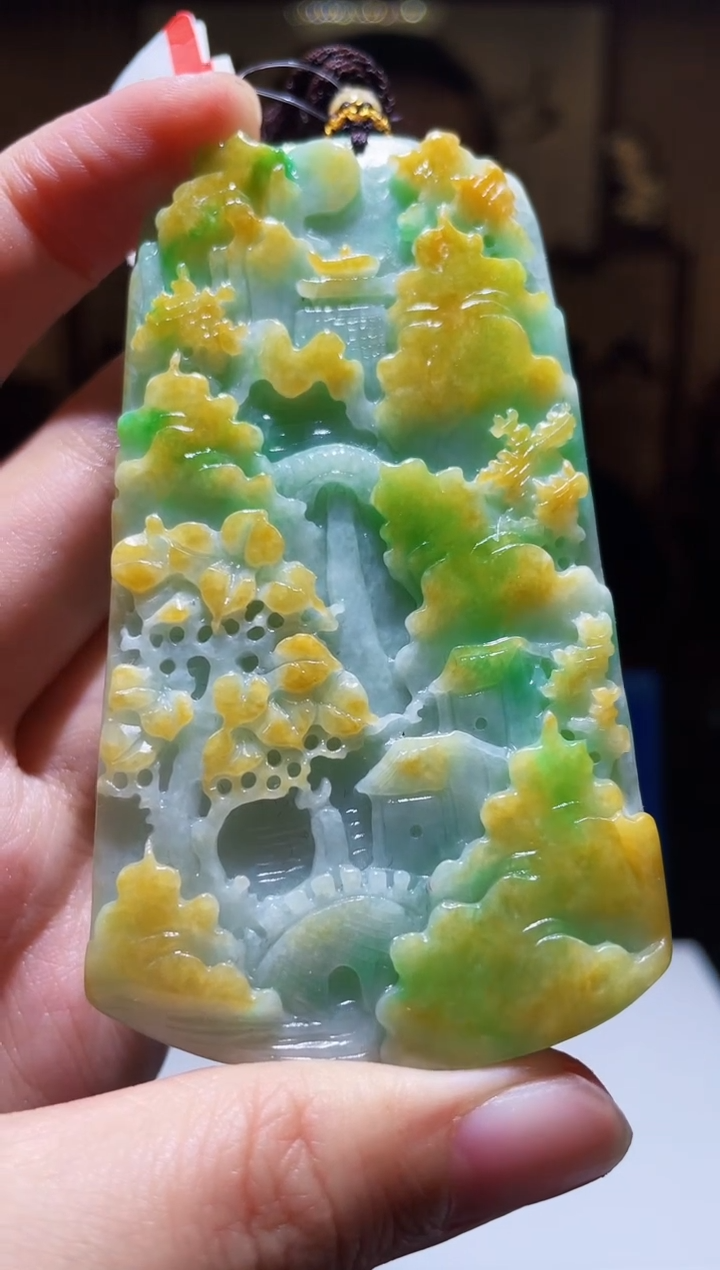 【闪购商品】翡翠颈饰未镶嵌M-@@JHZA022356