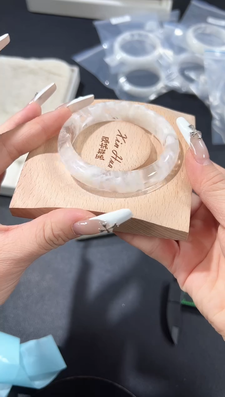 未镶嵌手镯水晶25n多样性发其一【1条】默认微瑕55