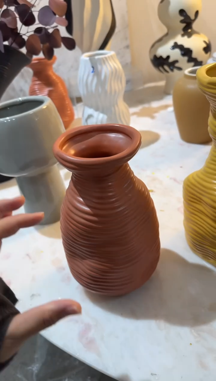 【闪购商品】陶瓷沙漠红色