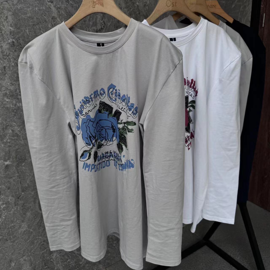 大娜小众~时尚韩版印花百搭大T恤