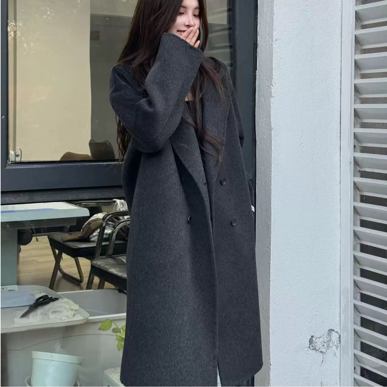 找编号下 以付款为准双面羊毛大衣孤品尾货（编号001-099）