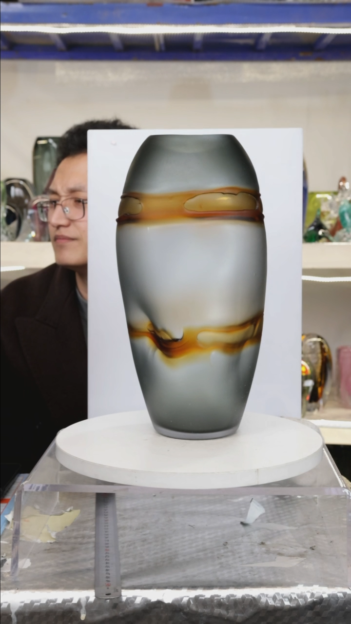 【闪购商品】琉璃高35精品琉璃正常手工痕迹