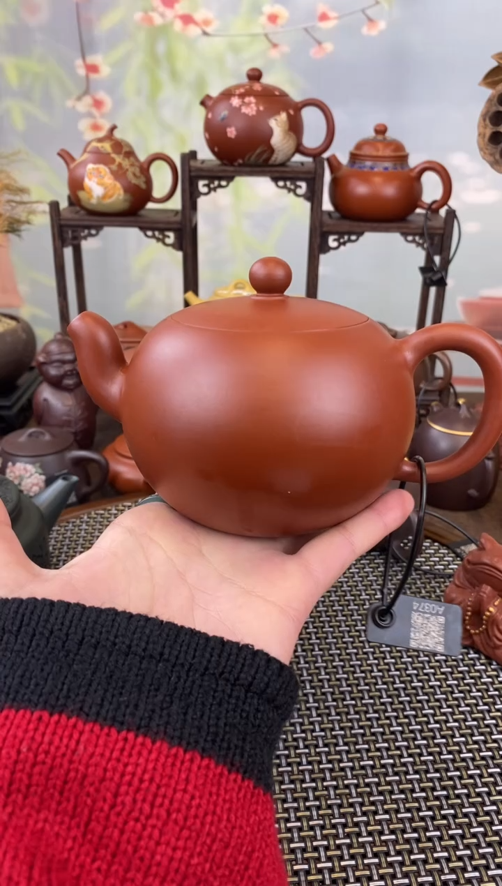 茶壶紫砂朱泥一粒珠