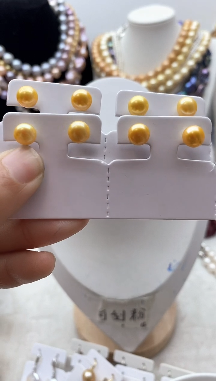 【闪购商品】淡水珍珠颈饰钛钢54