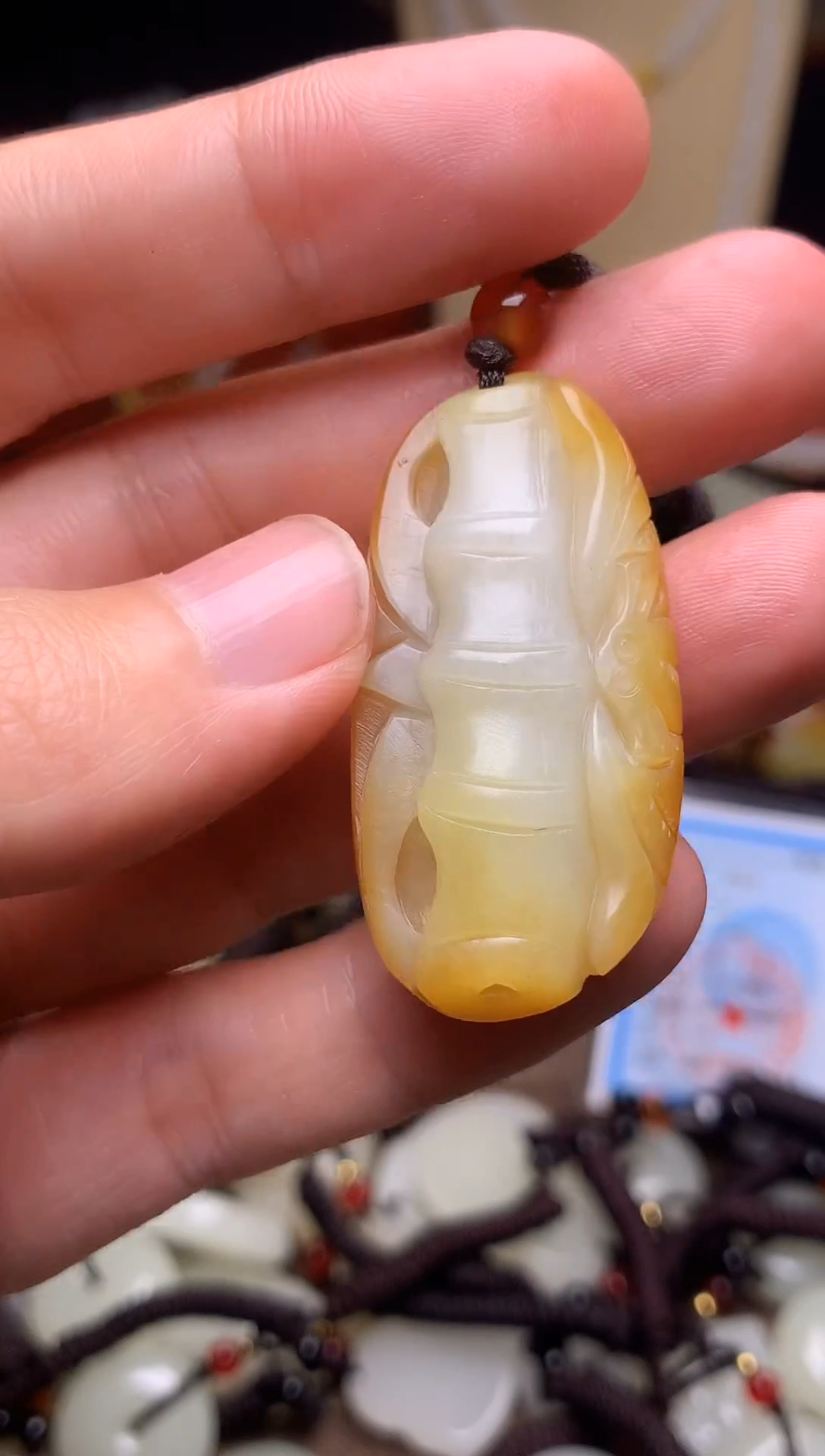 颈饰未镶嵌和田玉新疆料青海料清水和田玉吊坠