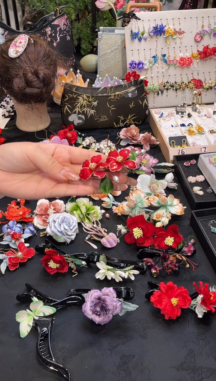 织绣佳*佳非遗苏绣手工饰品