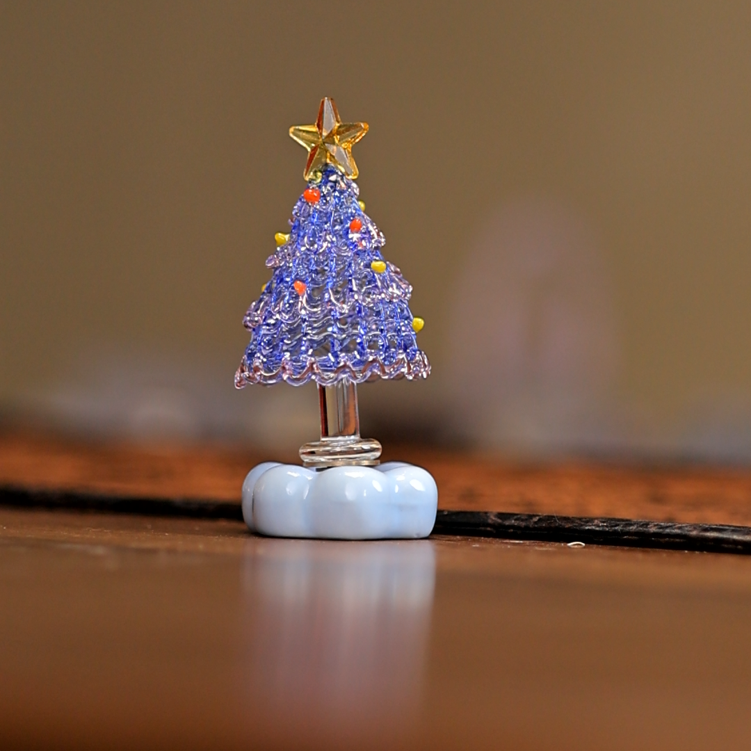  【陶珊居】圣诞树摆件（大，蓝色）（BJ0019）