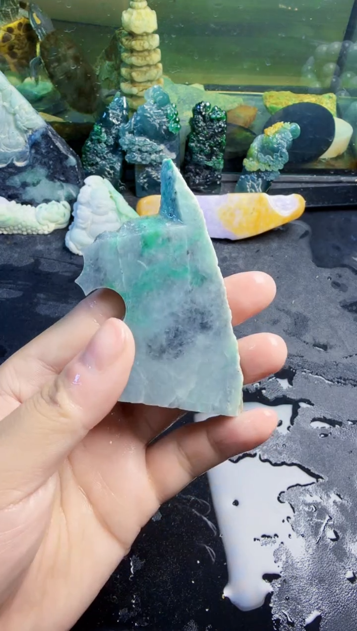 颈饰未镶嵌翡翠046