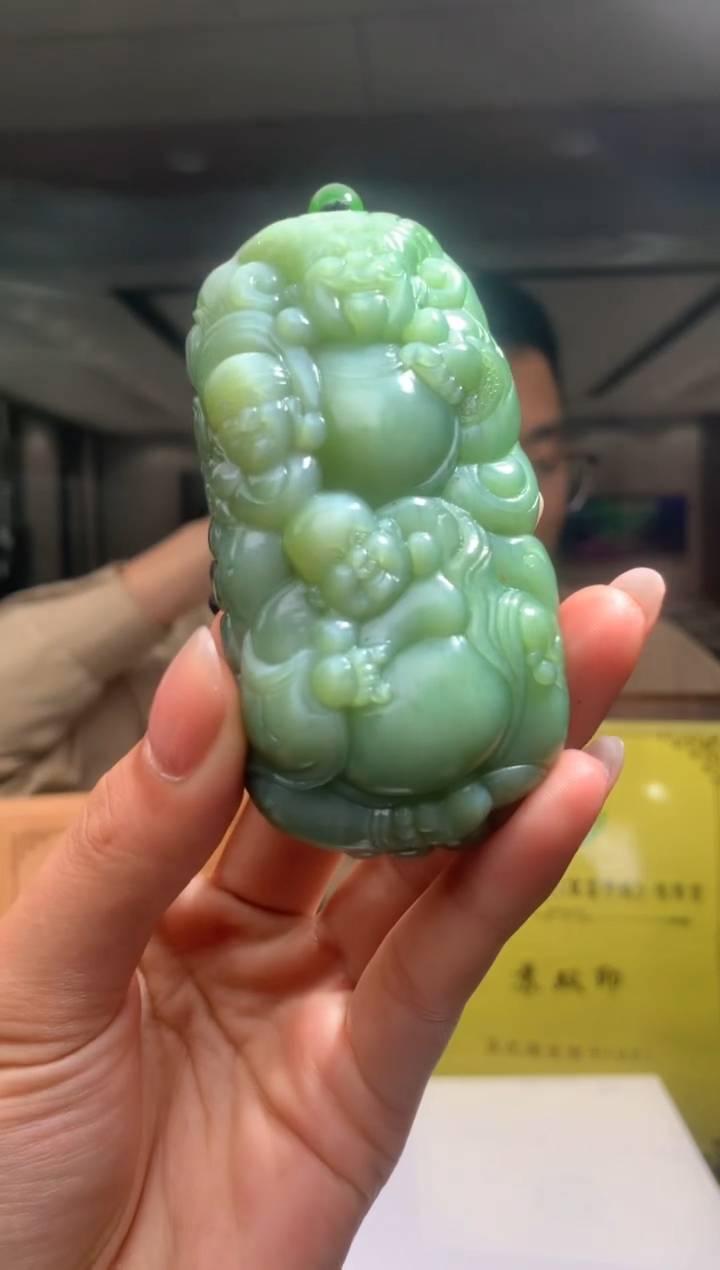 【闪购商品】定制和田玉Boss阳天然和田玉（拍一发一）