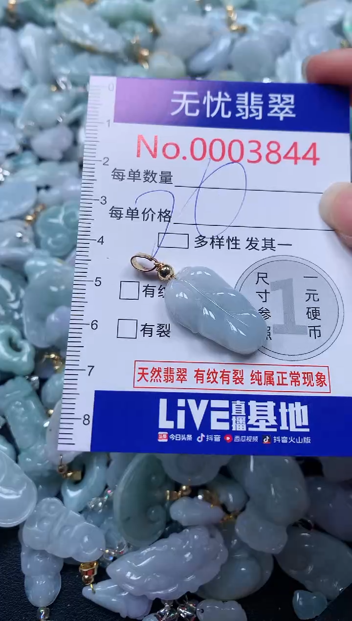 颈饰未镶嵌翡翠3844