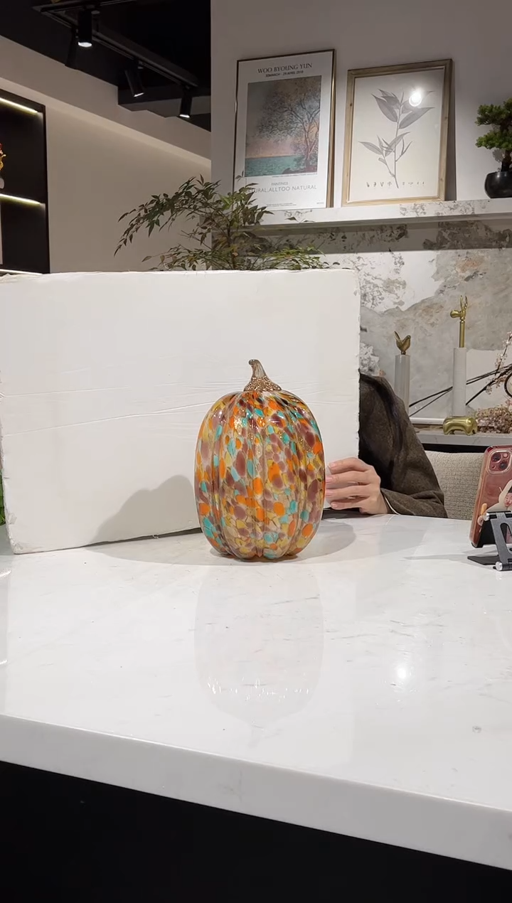 【闪购商品】琉璃南瓜摆件