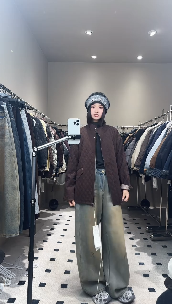 长款鹿皮绒外套0000