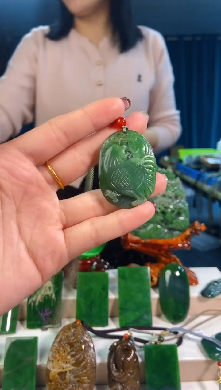 【闪购商品】和田玉挂件未镶嵌1