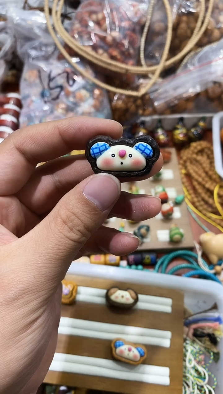 非洲檀香手串/手链双孔发1