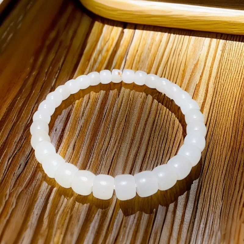 和田玉手串未镶嵌