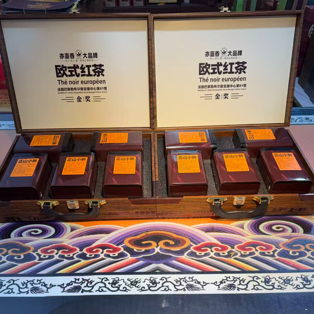 欧式风味-正山小种10罐500克花香蜜香小种红茶-不带礼盒