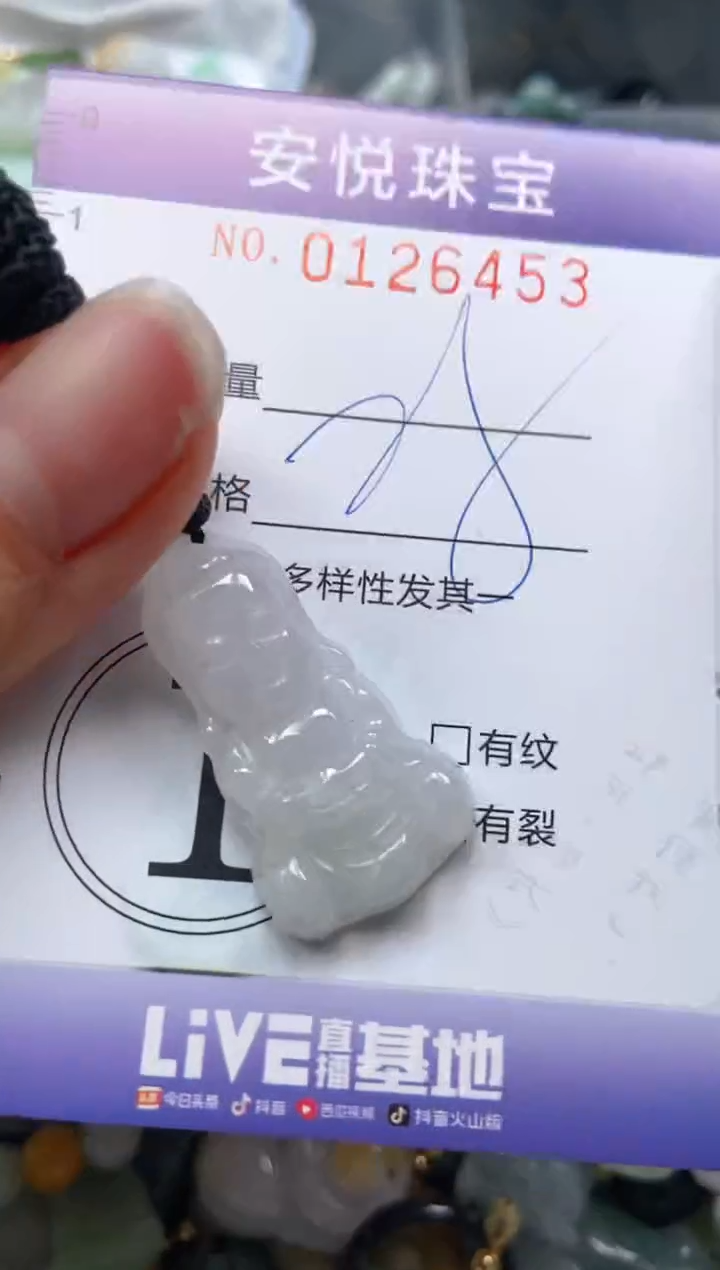 【闪购商品】翡翠颈饰未镶嵌闪购0126453