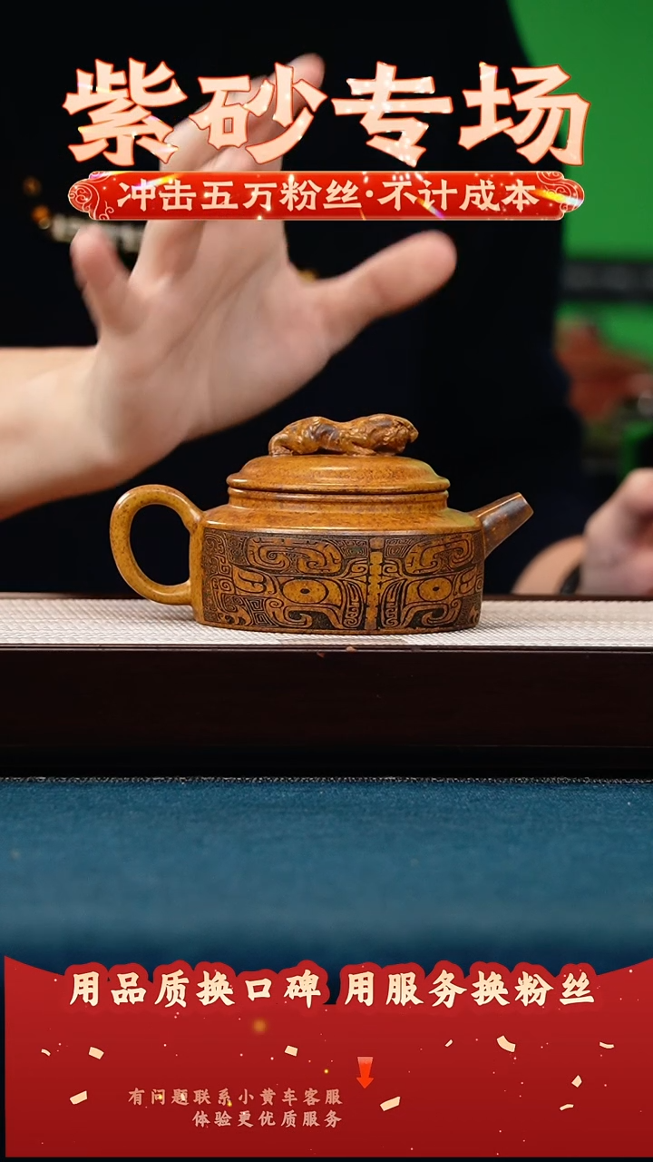 茶壶紫砂龙骨金砂 卧虎藏龙