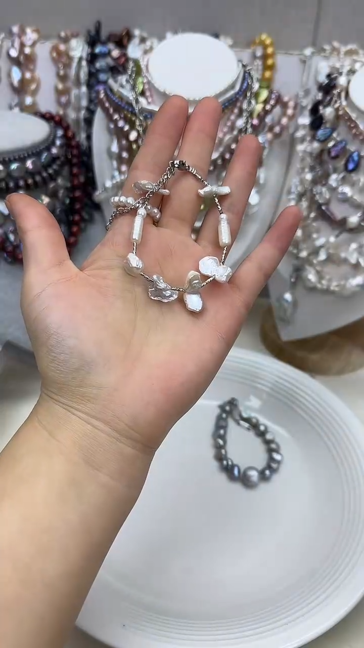 颈饰未镶嵌淡水珍珠1