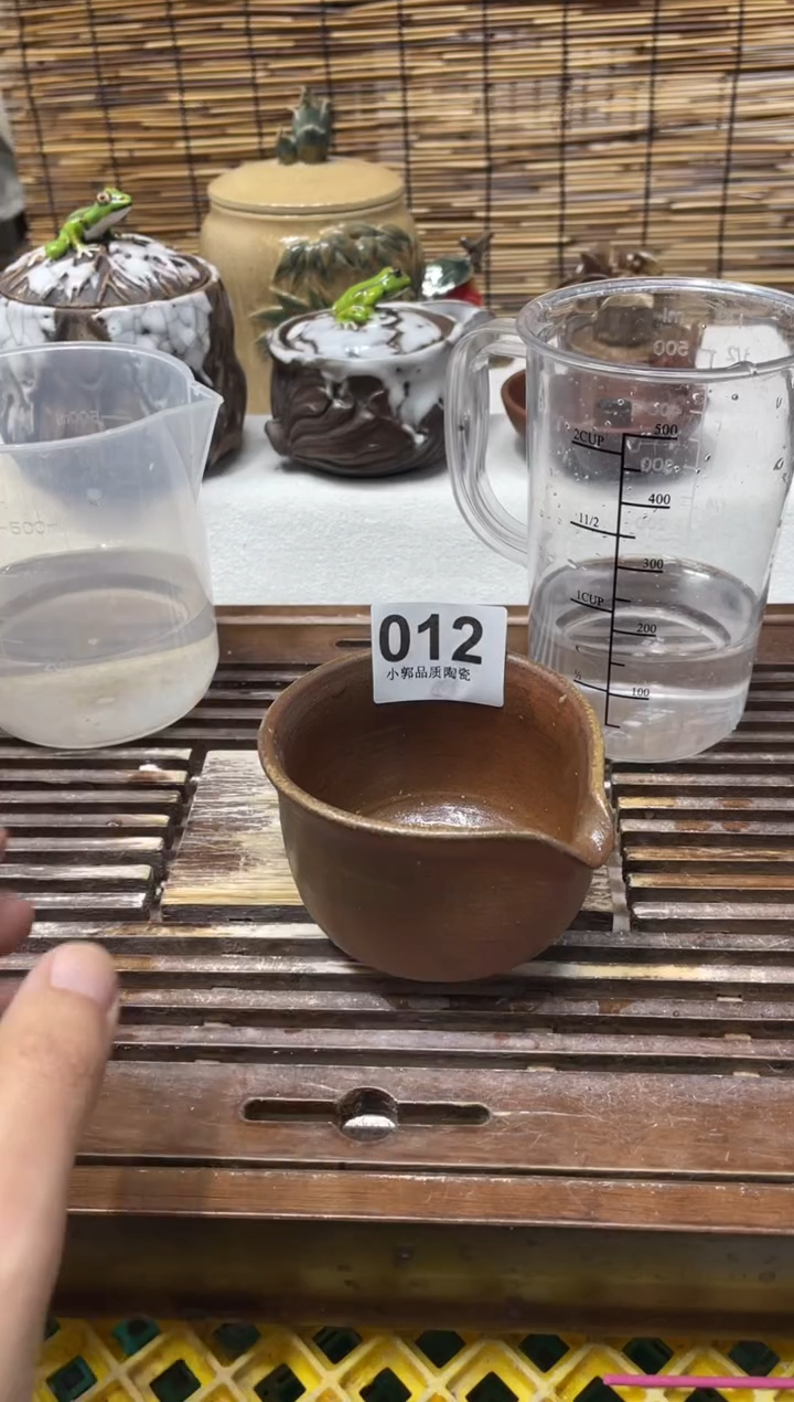 【闪购商品】杯012精美粗陶手工柴烧