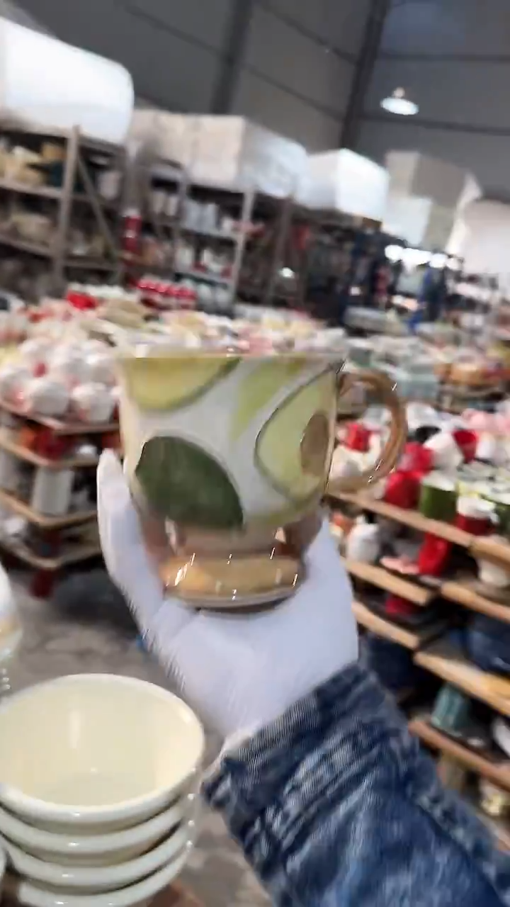 陶瓷高脚杯 微瑕凑满20元包邮