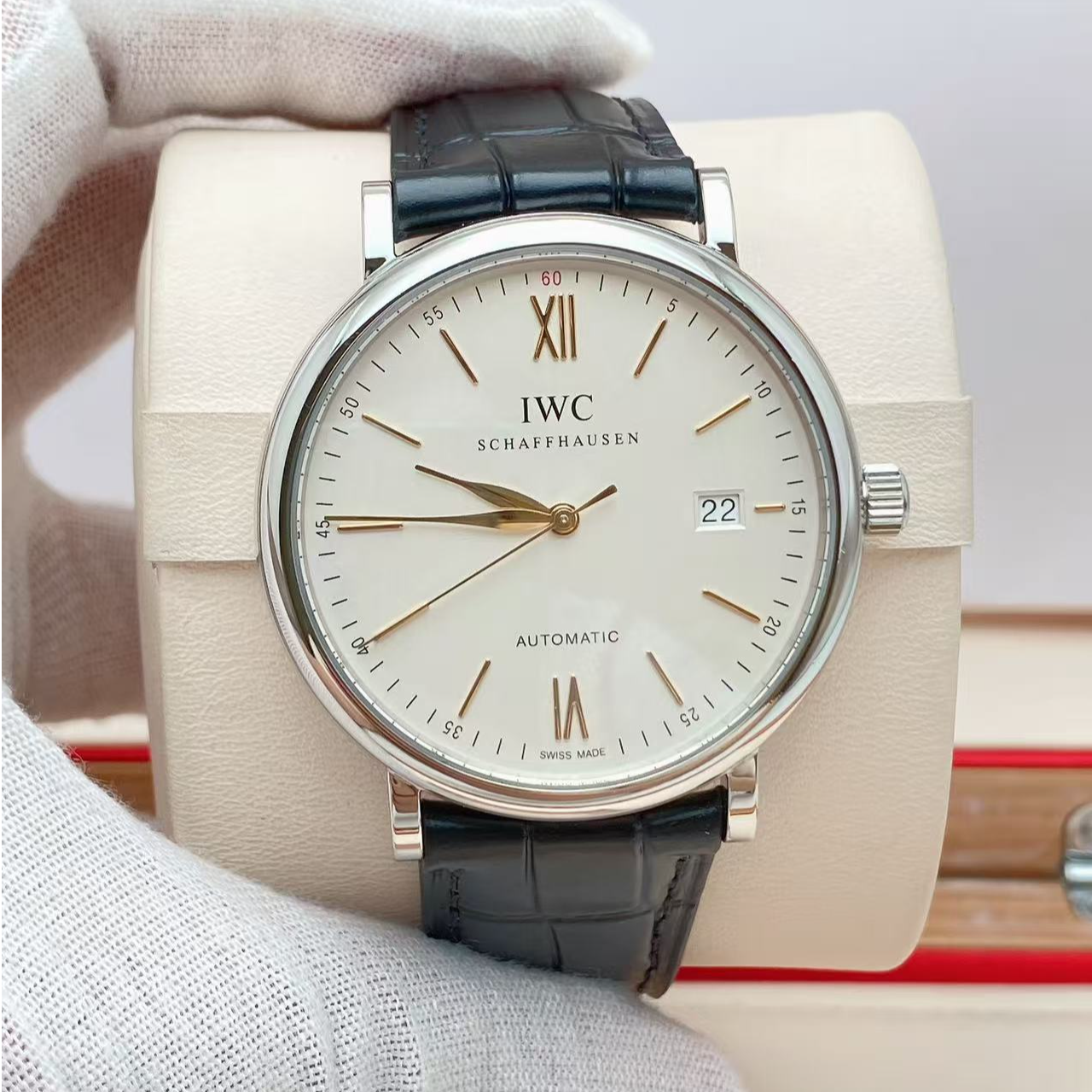 99新 IWC/万国 柏涛菲诺自动机械表径40