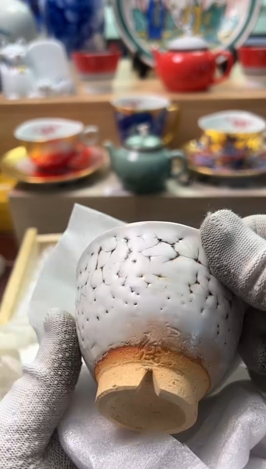 【闪购商品】中古回流瓷器好看，谨慎参拍